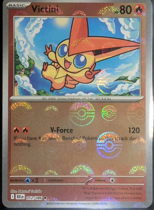 Victini (Poke Ball) #12 - Black Bolt