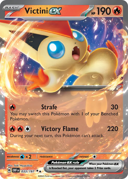 Victini ex 033/197 Obsidian Flames