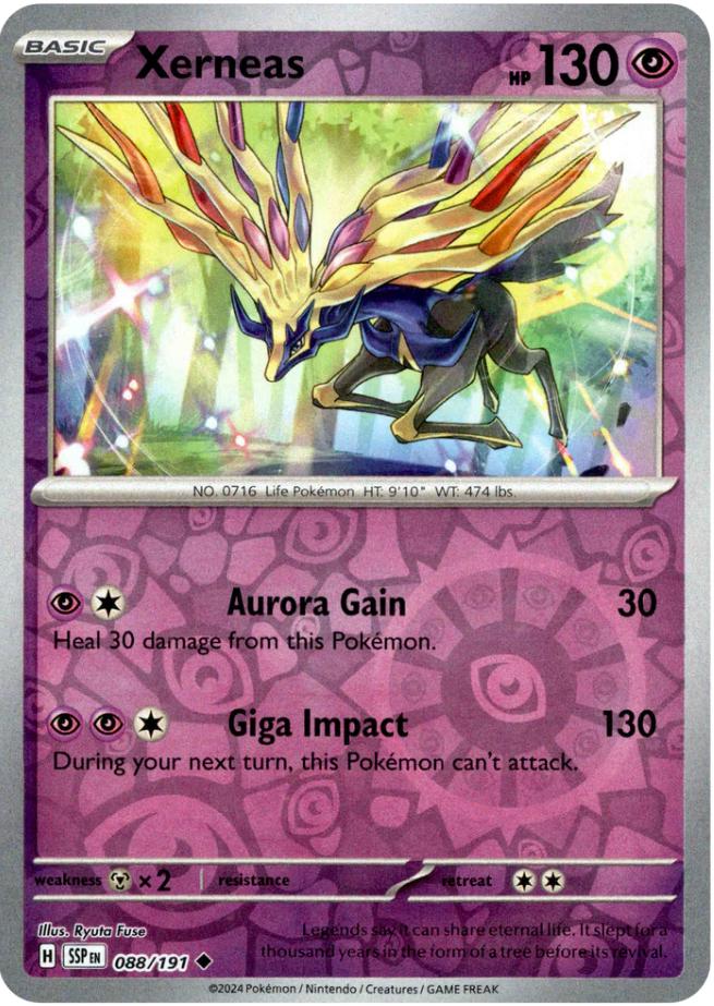 Xerneas [Reverse Holo] 088/191