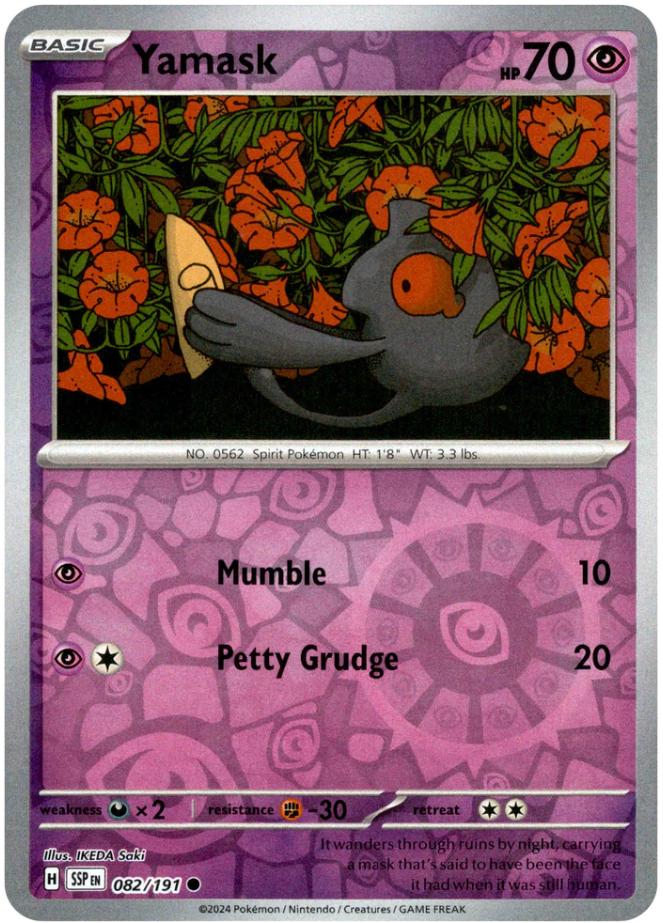 Yamask [Reverse Holo] 082/191