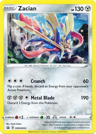 Zacian #SWSH033 – Pokémon Promo