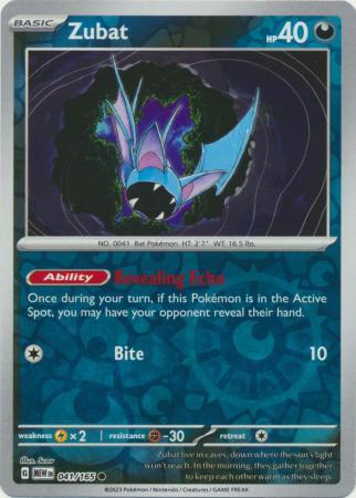 Zubat [Reverse Holo] 041/165