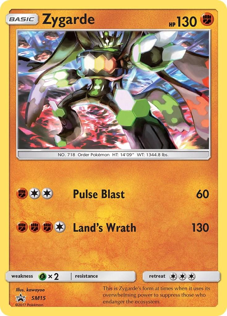 Zygarde #SM15 – Pokémon Promo 